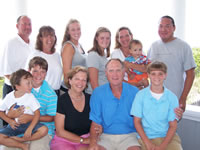 Group photo on the porch in Bay Head