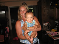 August 2006 Photos: Max with Aunt Jill in Mendham