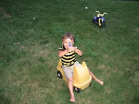 August 2006 Photos: Alex with a squirt gun. Watch out!