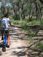 August 2006 Photos: Bike ride through the bosque at Tamaya.