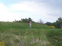 September 2006 Photos: Alex at Paa-Ko Ridge with his favorite club in hand.