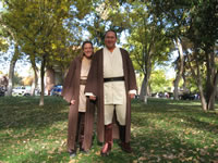 October 2006: Qui Gon Jinn and Obi Wan Kenobi