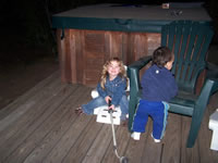 November 2006: Ashlyn and Max