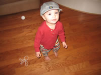 November 2006: Max in his conductor's cap