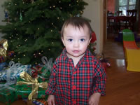 December 2006: Max on Christmas Day