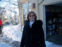 December 2006: Nana in the snow