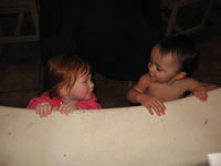 January 2007: Peyton and Max