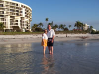 February 2007: Nana and Grandpa.