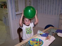 March 2007: ALEX'S  F O U R T H  BIRTHDAY!!!!