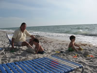 March 2007: Beach.