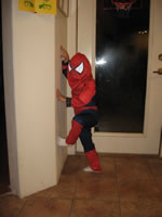 May 2007: Spiderman can climb the walls!