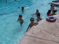 August 2007: Swimming