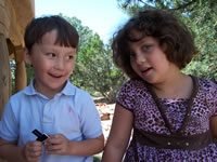 August 2007: Alex and Carissa