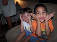 Sept 2007: Alex and Logan