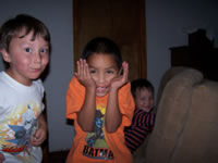 Sept 2007: Alex and Logan