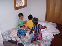 Sept 2007: Cousins playing!