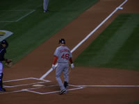 October 2007: Jacoby Ellsbury at bat for the Red Sox. We are watching his career with great interest!