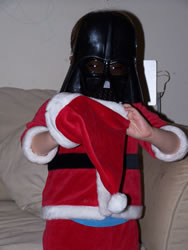 December 2007: Darth Santa!!!!