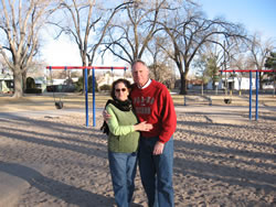 February 2008: Nana and Grandpa