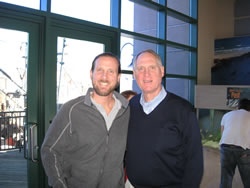 February 2008: Uncle Brad and Grandpa.