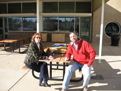 February 2008: Nana and Uncle Brad