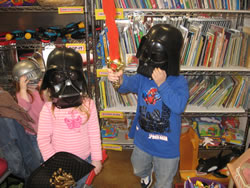 March 2008: Alex and Ashlyn at 'I Scream Ice Cream' in Albuquerque. We met to celebrate Alex's 5th birthday.