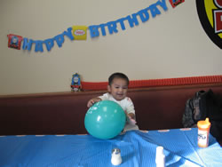 March 2008: Happy 2nd Birthday to cousin AJ!!