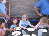 April 2008: The birthday girls!