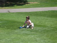 May 2008: Thinking about his shot.