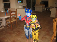 October 2008 Photos: Optimus Prime and Bumble Bee