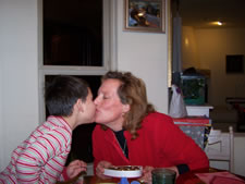 February 2010: Valentine's Day kiss