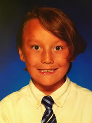 October 2011: Alex's 3rd grade photo