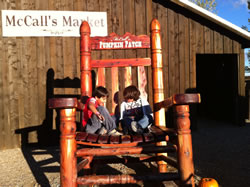 October 2011: McCall's Pumpkin Patch