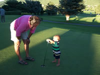 Max and Grandmama at Hillcrest